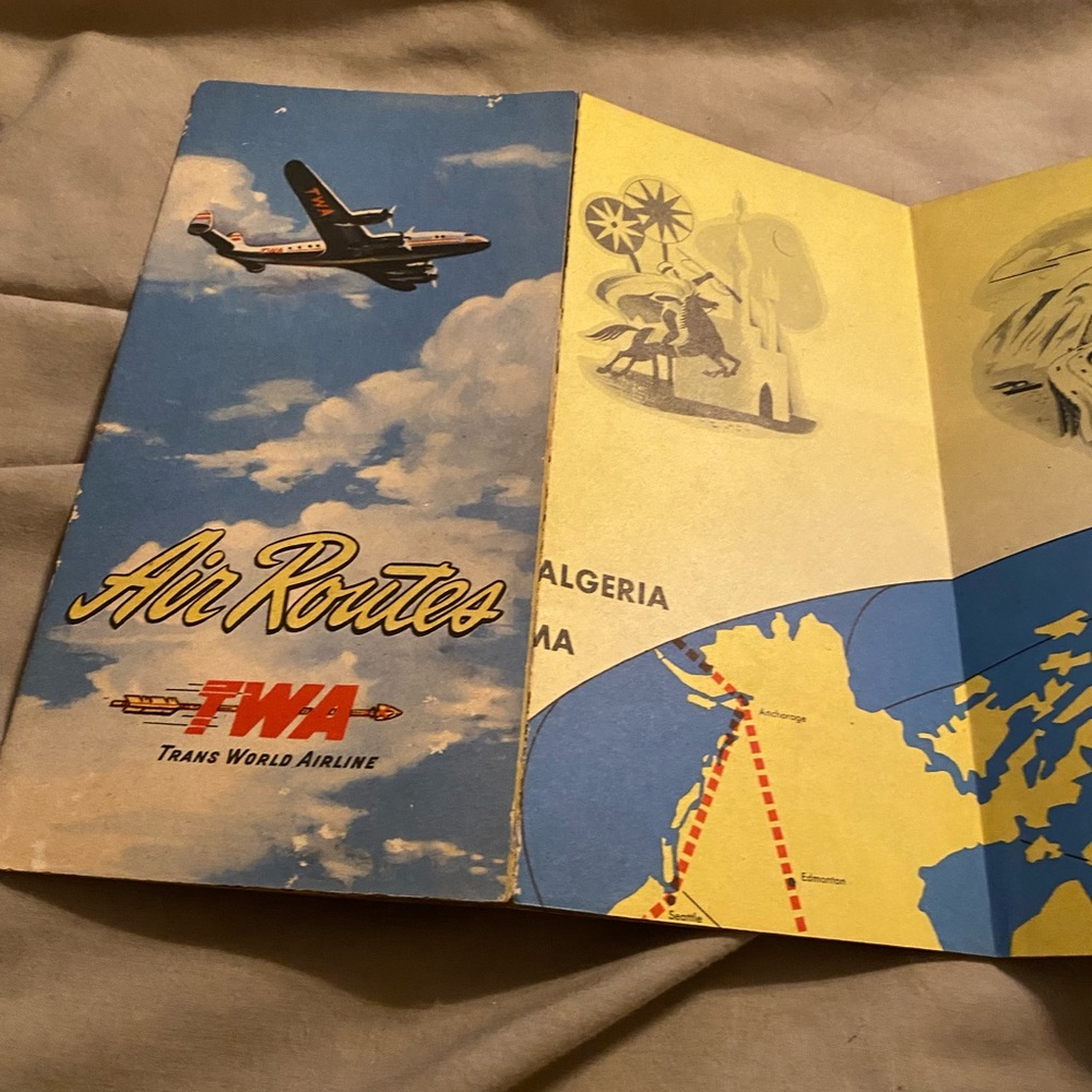 TWA vintage flyer - Picture 3 of 5
